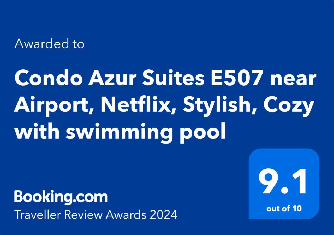 Condo Azur Suites E507 Near Airport, Netflix, Stylish, Cozy With Swimming Pool Lapu-Lapu City Exterior photo